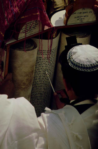 Reading from Torah