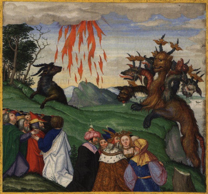 The Beast of Revelation - Ottheinrich Bible
