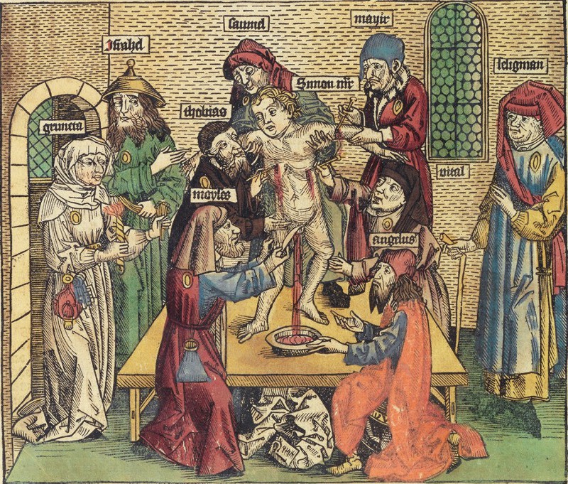 Blood Libel - Nuremberg-Chronicle - 1493