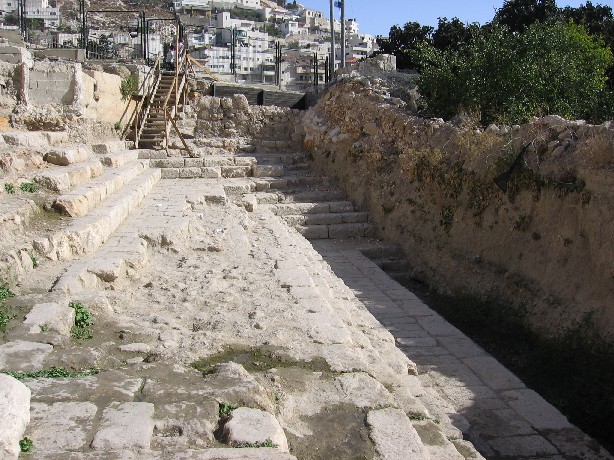 The newly discovered Pool of Siloam