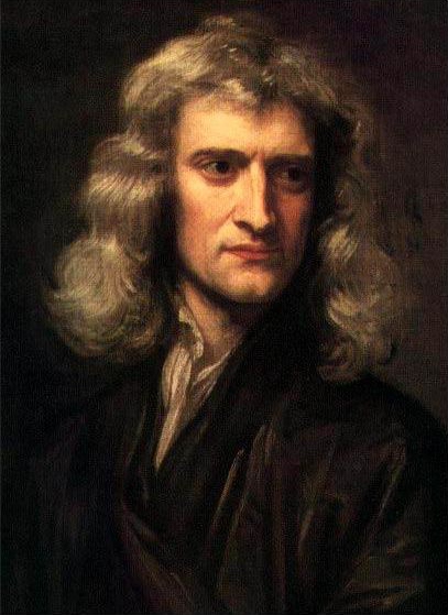 Sir Isaac Newton - by Kneller in 1689