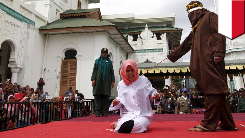 Sharia being enacted - images of beheading and stoning available on the Internet 