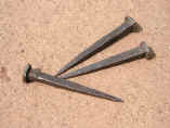 Replica Roman Nails   (for crucifixion)