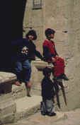 Children in the Arab Quarter of Jerusalem