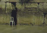 Praying at the Western Wall in Jerusalem