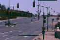 Sabbath day at a busy Jerusalem intersection